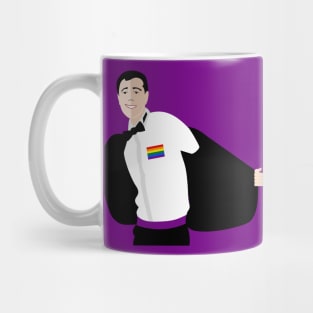 LGBT Man in a suit Mug